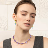 Collana Aqua con ametista