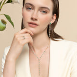 Collana Montmartre con smeraldi e diamanti