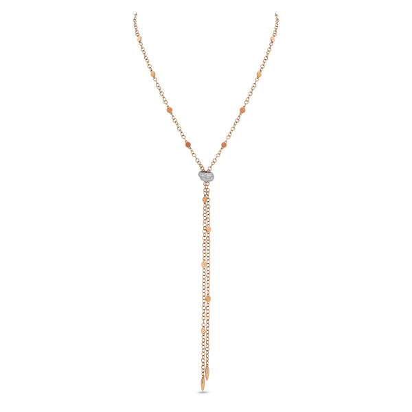Back to Love necklace with diamonds