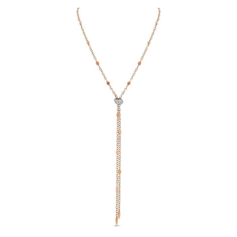 Back to Love necklace with diamonds
