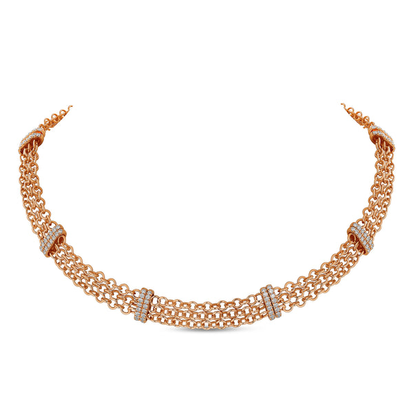 Collana Back to Love con diamanti