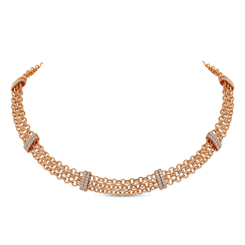 Collana Back to Love con diamanti