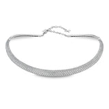 Collana Madame con pavé diamanti