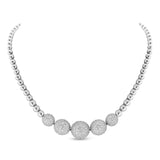 Boutique Portofino necklace with pavé diamonds