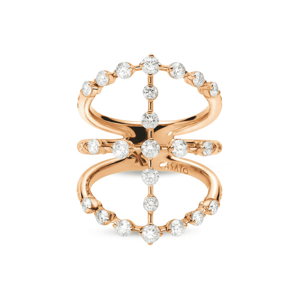 Maureen The Original ring with diamonds