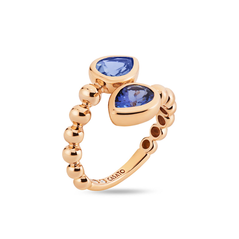 Boutique Paris ring with tanzanite