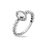 Boutique Icon ring with marquise shaped diamond