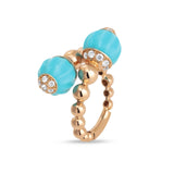 Anello Boutique Portofino con turchese