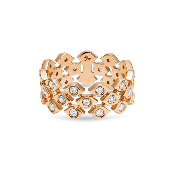 Anello Mikoulette con diamanti