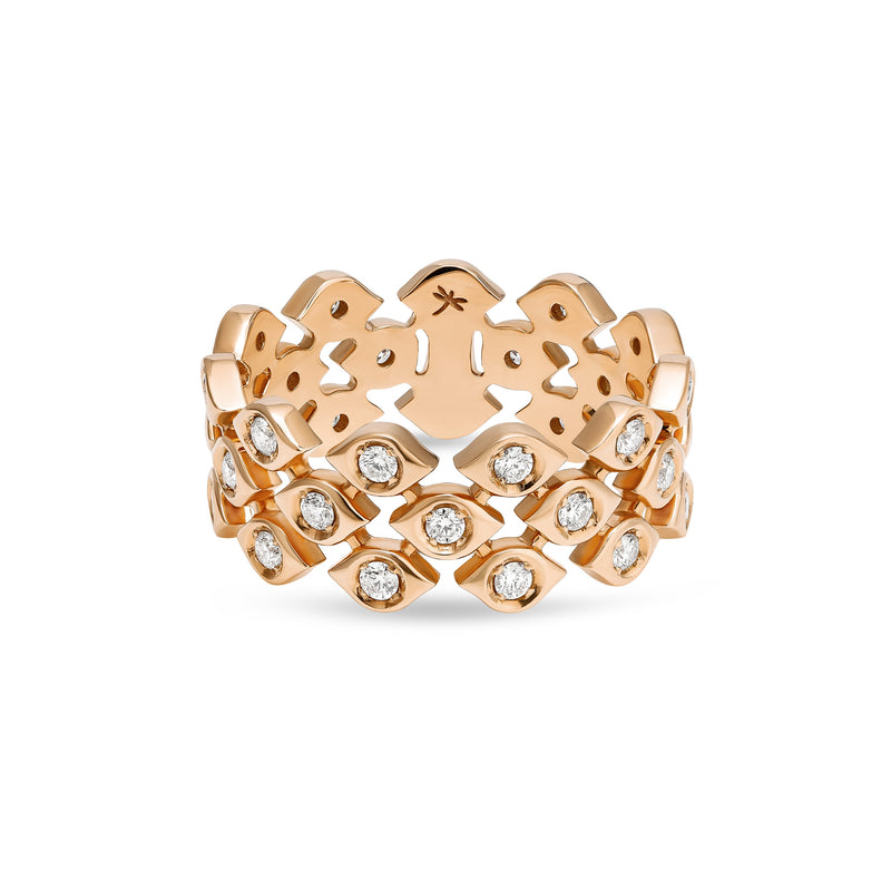 Anello Mikoulette con diamanti