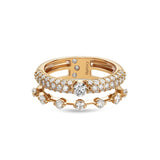 Maureen Medine ring with diamonds