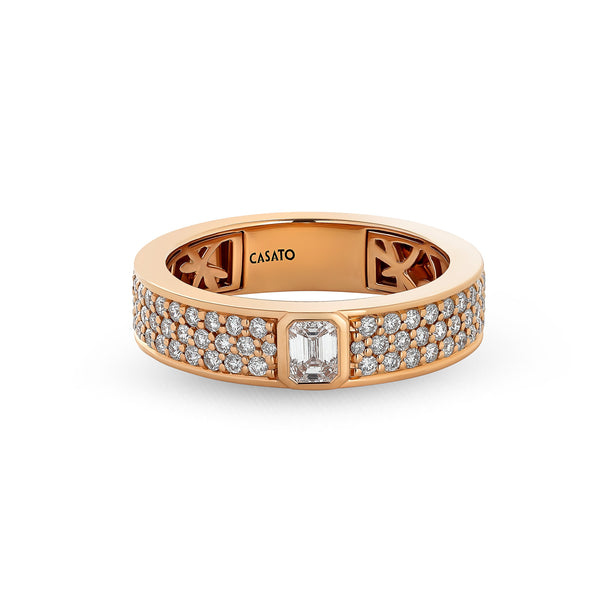 Anello Madame con diamanti