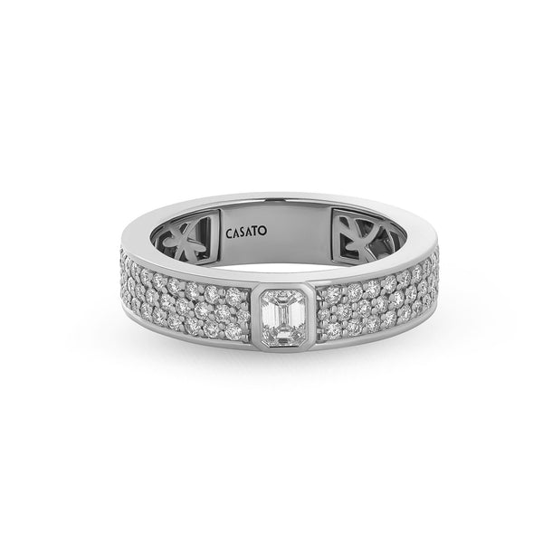 Anello Madame con diamanti