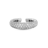 Anello Madame con pavé di diamanti