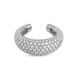 Anello Madame con pavé di diamanti