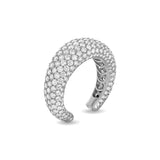 Anello Madame con pavé di diamanti