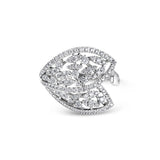 Yasmeen ring with diamonds