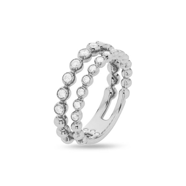 Boutique Icon ring with diamonds