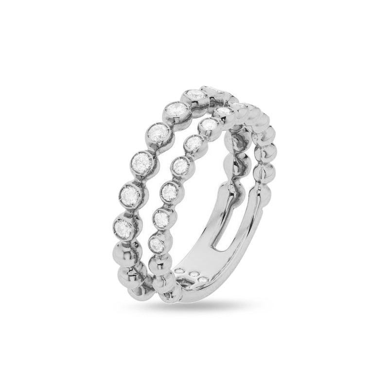 Boutique Icon ring with diamonds