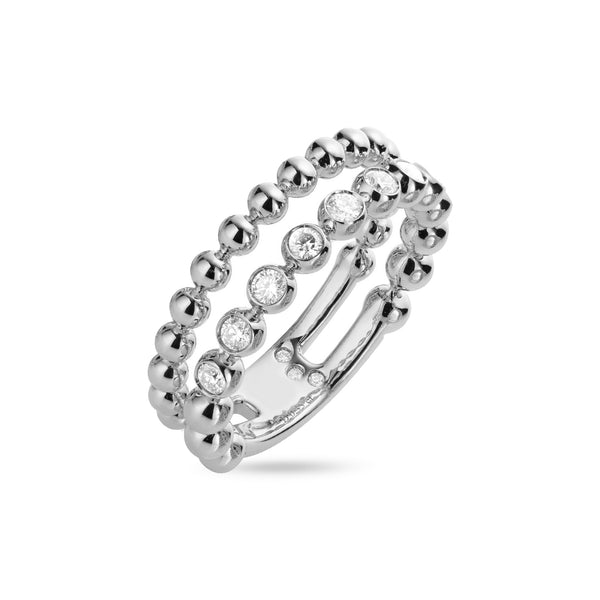 Boutique Icon ring with diamonds