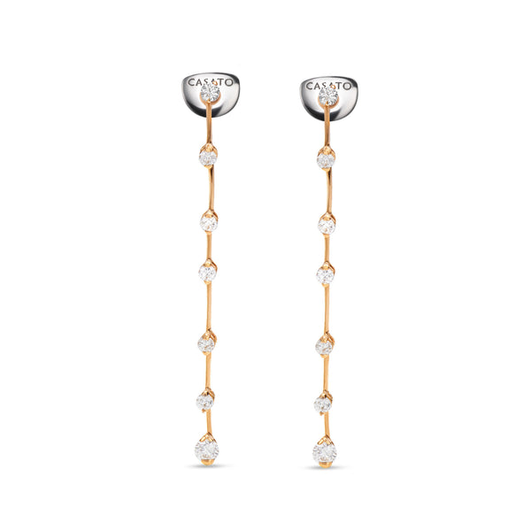 Maureen The Original earrings seven diamonds version