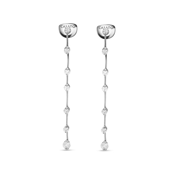 Maureen The Original earrings seven diamonds version