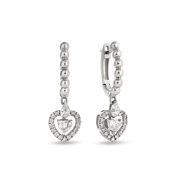 Boutique Icon earrings with diamonds