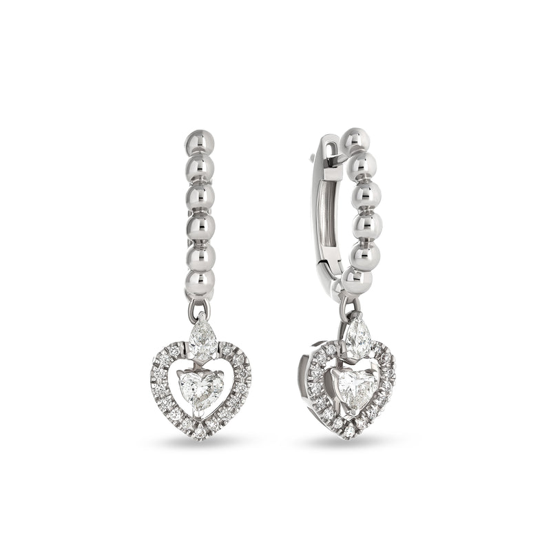 Boutique Icon earrings with diamonds