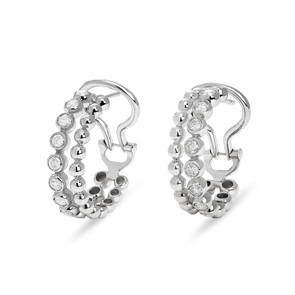 Boutique Icon earrings with diamonds