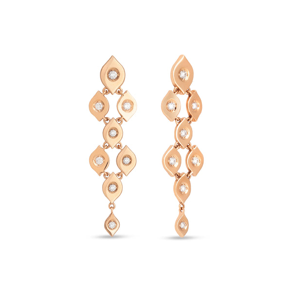 Mikou earrings with diamonds