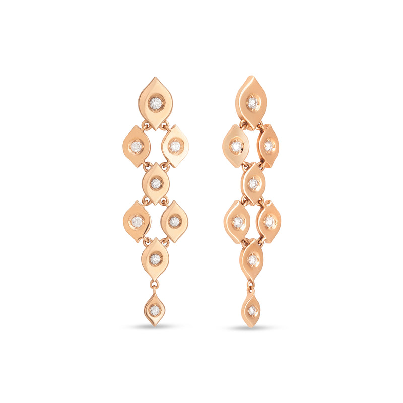 Mikou earrings with diamonds