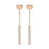 Maureen Medine earrings with diamonds