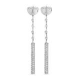 Maureen Medine earrings with diamonds