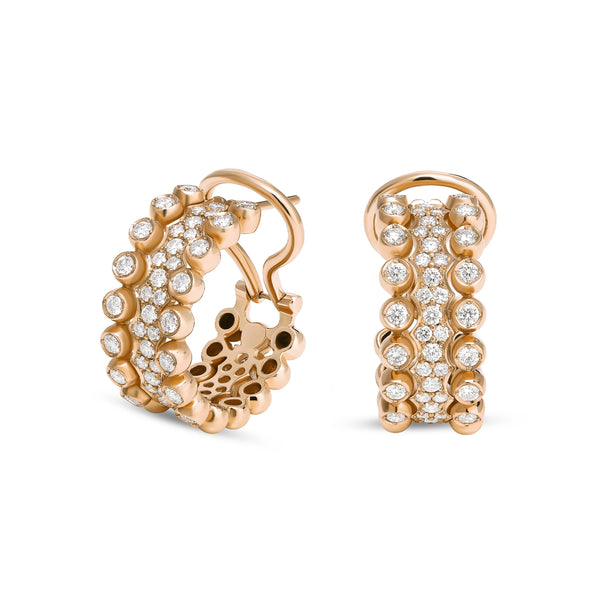 Boutique Icon earrings with diamonds