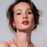 Orecchini Boutique Icon con pavé di diamanti