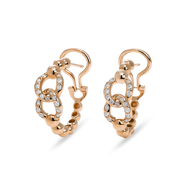 Boutique Icon earrings with diamonds