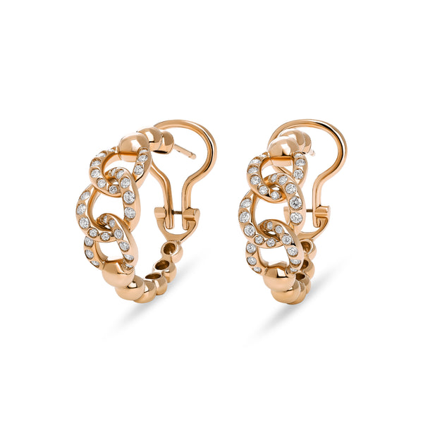 Boutique Icon earrings with diamonds