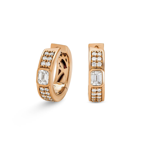 Orecchini Madame con diamanti
