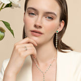 Orecchini Montmartre con smeraldi e diamanti