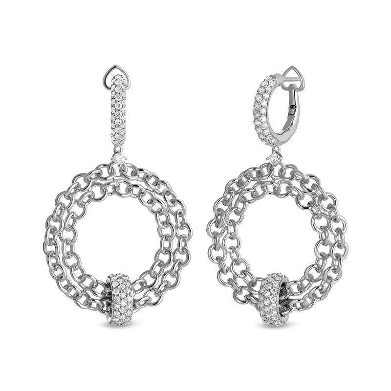 Orecchini Back to Love con diamanti