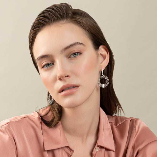 Back to Love earrings with diamonds