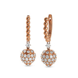 Boutique Portofino earrings with diamonds