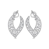 Yasmeen earrings with diamonds