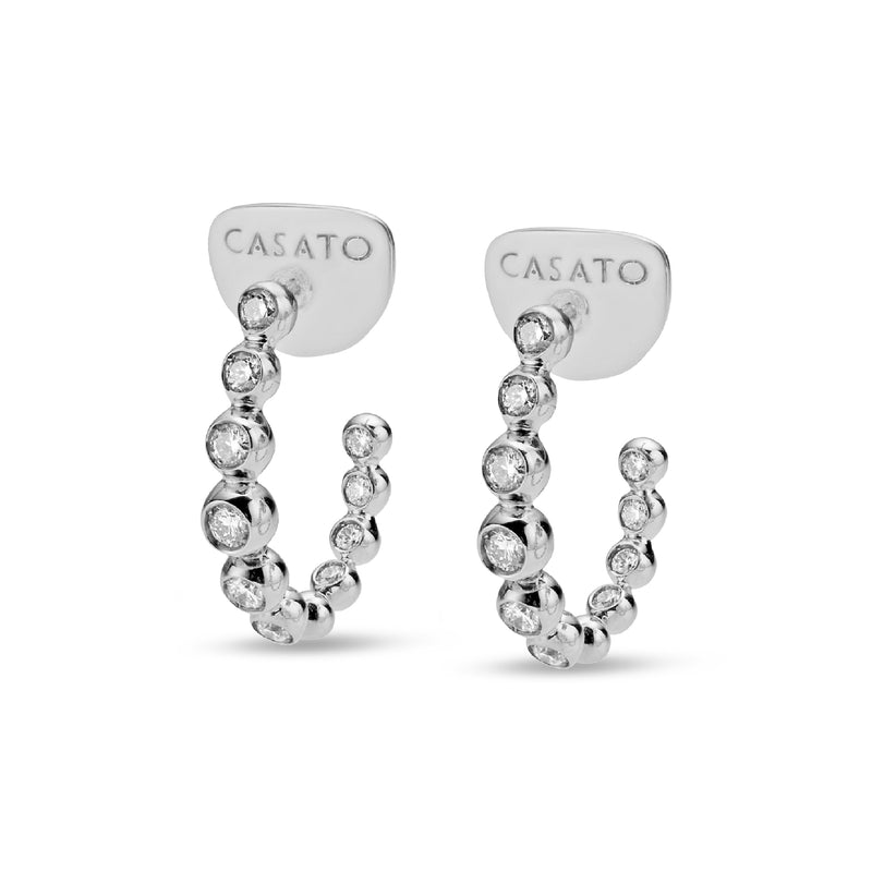 Boutique Icon earrings with diamonds