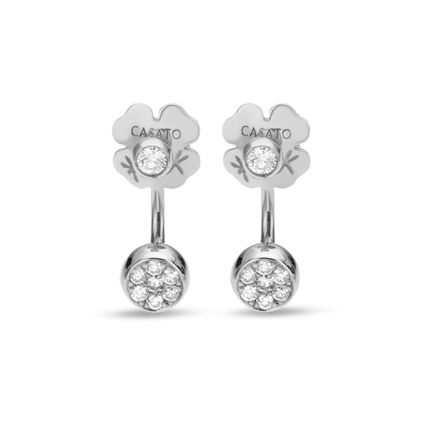 Boutique Icon earrings with diamonds