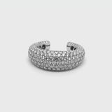 Anello Madame con pavé di diamanti