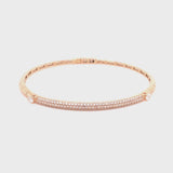 Bracciale rigido Maureen Medine con diamanti