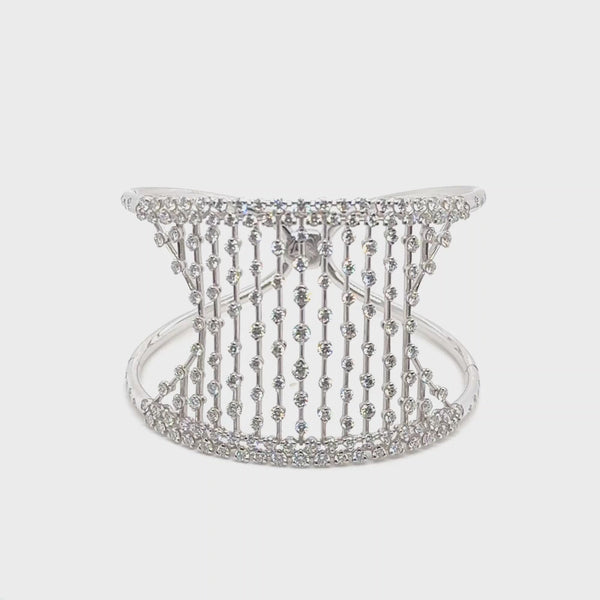 Maureen The Original bangle with diamonds