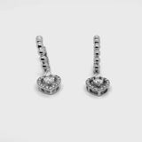 Boutique Icon earrings with diamonds