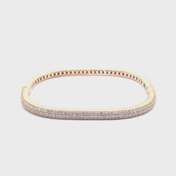 Bracciale rigido Noblesse Oblige con diamanti